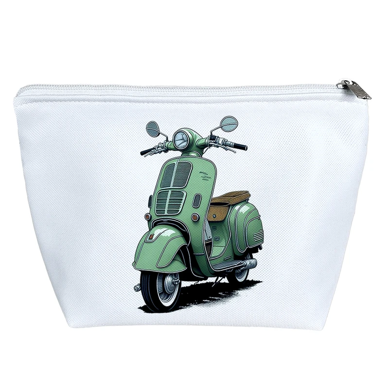 کیف لوازم آرایش دخترانه خندالو مدل موتورسیکلت وسپا کد H884