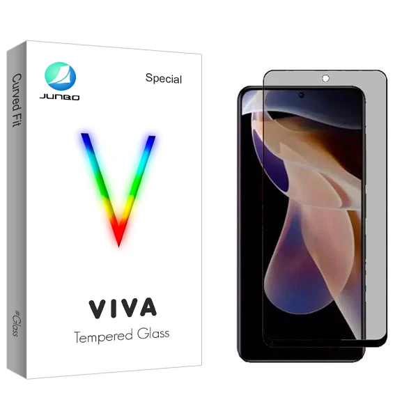 محافظ صفحه نمایش حریم شخصی جانبو مدل Viva مناسب برای گوشی موبایل شیائومی Poco X4 NFC