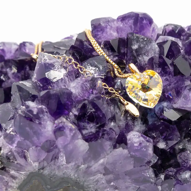 گردنبند زنانه ژوپینگ مدل قلب کد208089