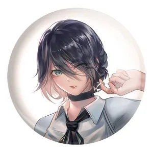 پیکسل خندالو طرح ریزه انیمه مرد اره ای Chainsaw Man کد 23205 مدل بزرگ