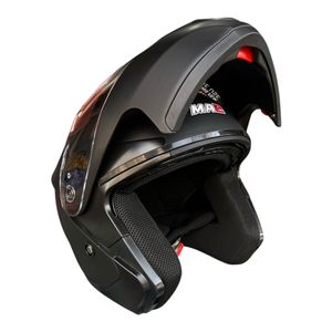 کلاه کاسکت ام ای ۲ مدل 906 BLACKMATT