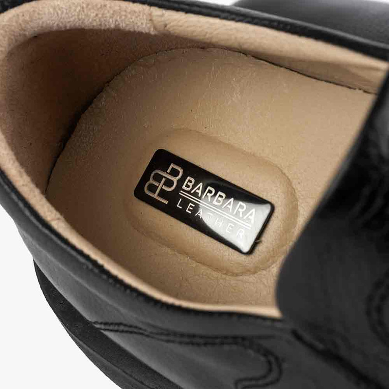 کفش روزمره زنانه چرم باربارا مدل 1126