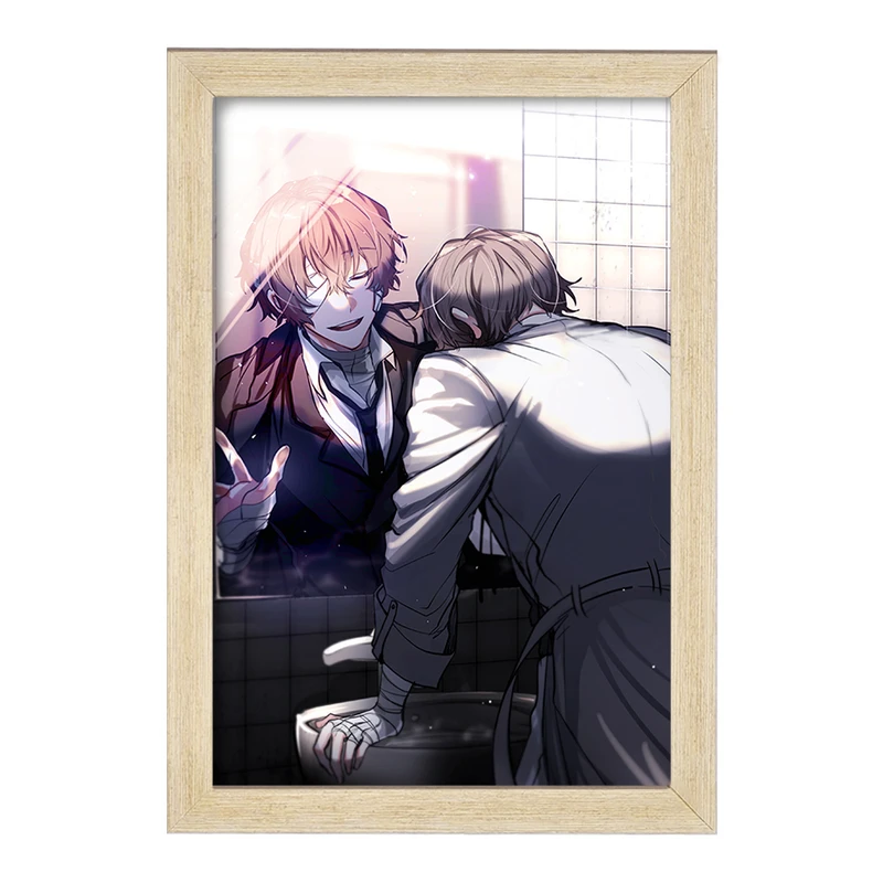 تابلو خندالو مدل دازای اوسامو انیمه سگ های ولگرد بانگو  کد 11796