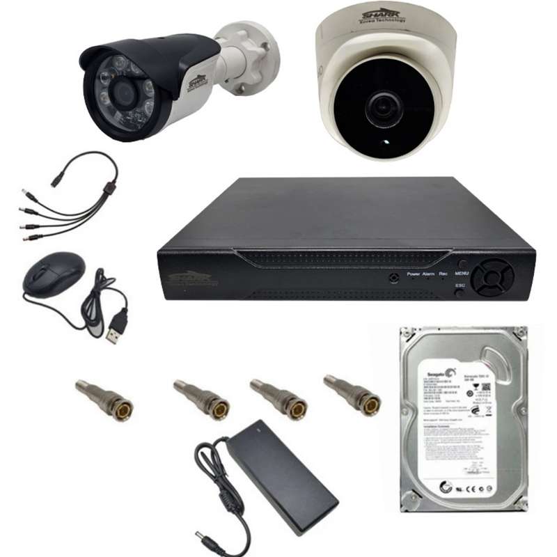 سیستم امنیتی شارک مدل AHD-6700-2MP سیستم امنیتی شارک مدل AHD-6700-2MP