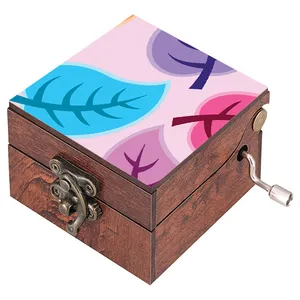 جعبه موزیکال مدل برگ کد N189