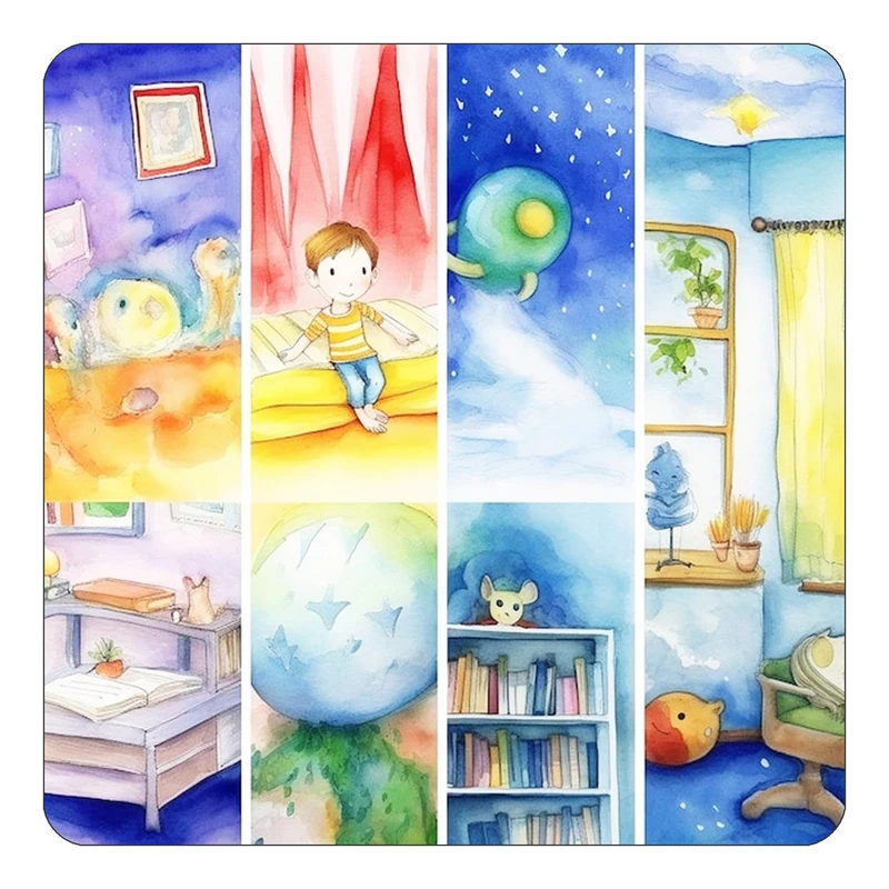 مگنت کاکتی طرح شازده کوچولو مدل mp35979