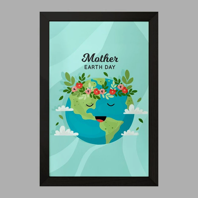 تابلو خندالو مدل حمایت از محیط زیست کد 25893