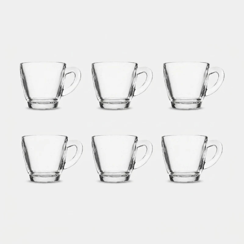 فنجان بلور کاوه مدل Coffe21 بسته 6 عددی