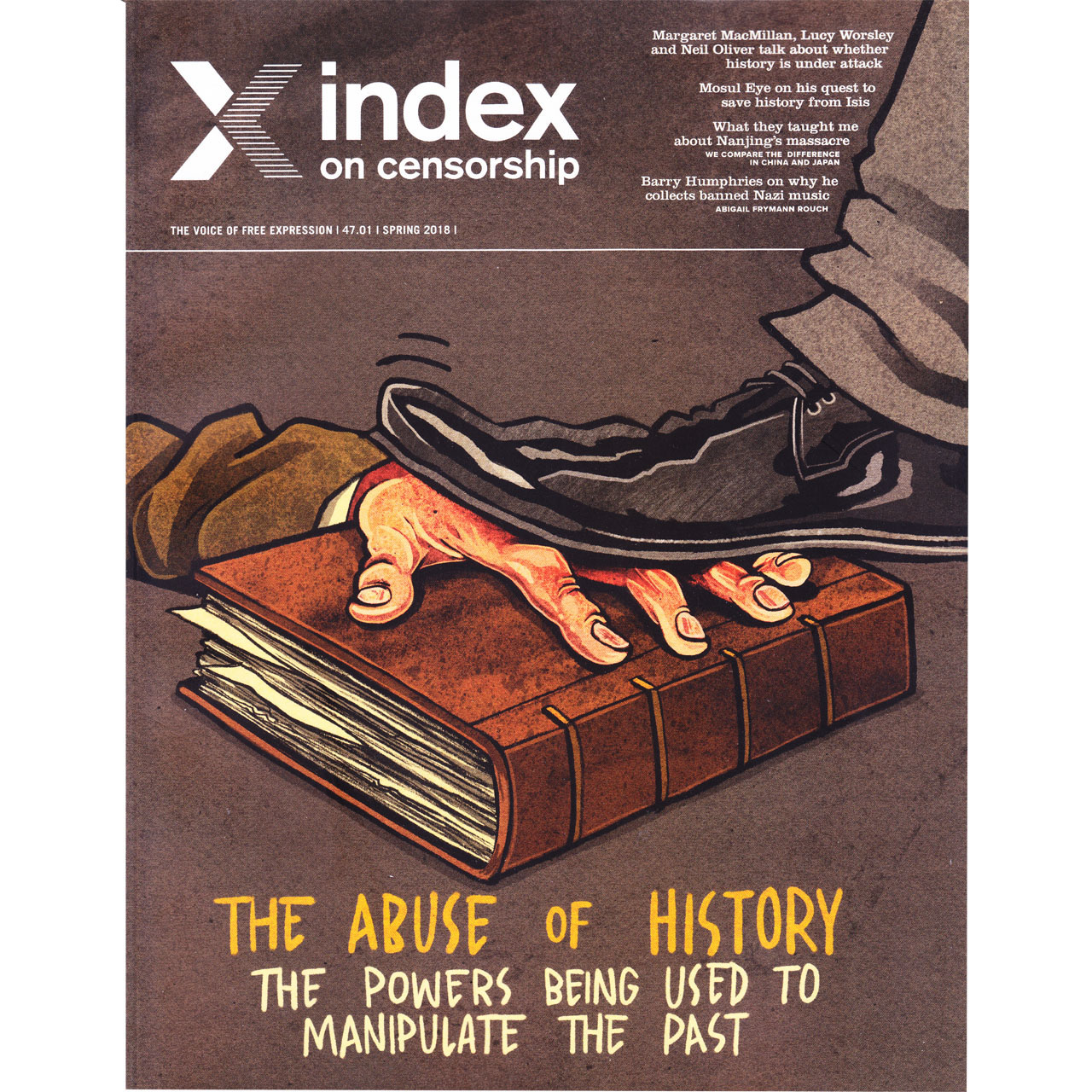 مجله Index on Censorship  فوریه 2018