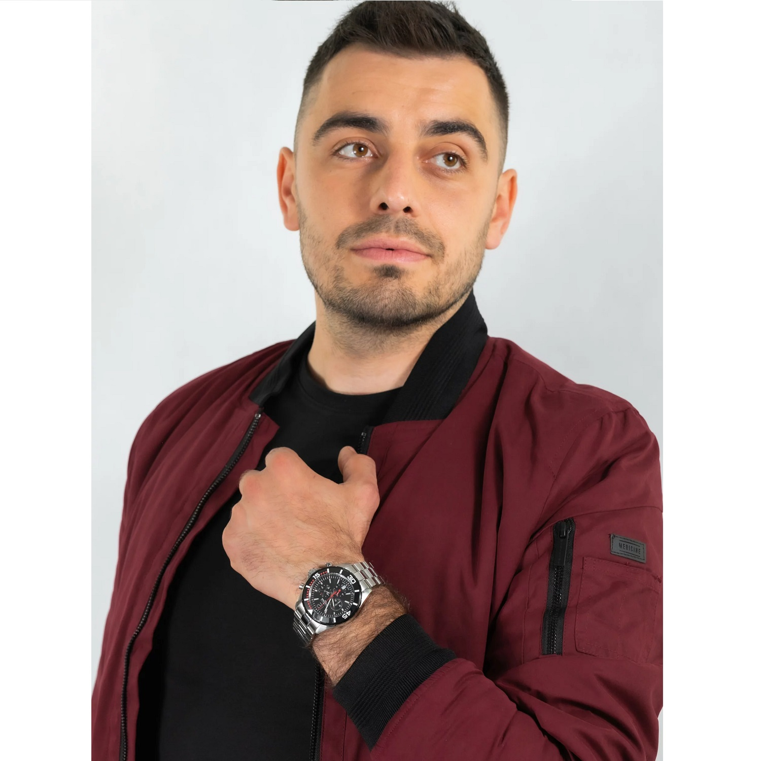 ساعت مچی عقربهای مردانه داووسا مدل 163.473.65