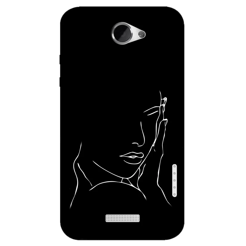 کاور مگافون طرح دخترانه مدل 8153 مناسب برای گوشی موبایل اچ تی سی One X