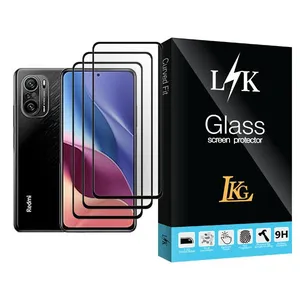 LKG LK Glass MIX003 Screen Protector For Xiaomi Redmi K40 Pro+ Pack Of 3