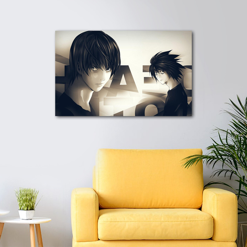 تابلو شاسی عرش مدل انیمه دفترچه مرگ Death Note کد As2549 تابلو شاسی عرش مدل انیمه دفترچه مرگ Death Note کد As2549