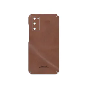 MAHOOT Matte_Natural_Leather Cover Sticker for Samsung Galaxy S20 FE