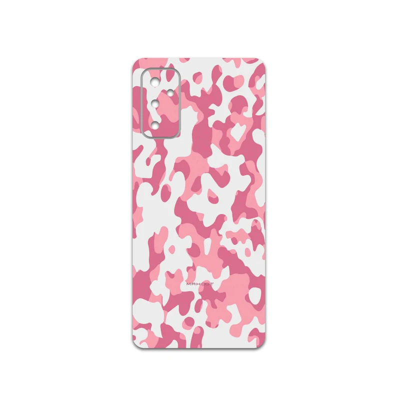 برچسب پوششی ماهوت مدل Army-Pink مناسب برای گوشی موبایل سامسونگ Galaxy M52 5G