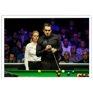 تابلو نوری بکلیت طرح بازیکن اسنوکر و بیلیارد رونی سالیوان مدل W-14278