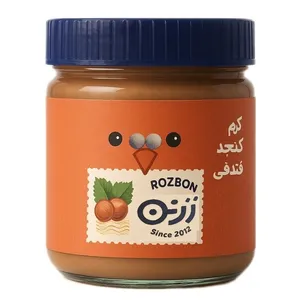 کرم کنجد فندوقی رزبن - 350 گرم
