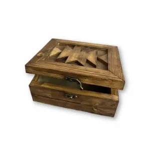 جعبه هدیه چوبی مدل کلاسیک کد 02