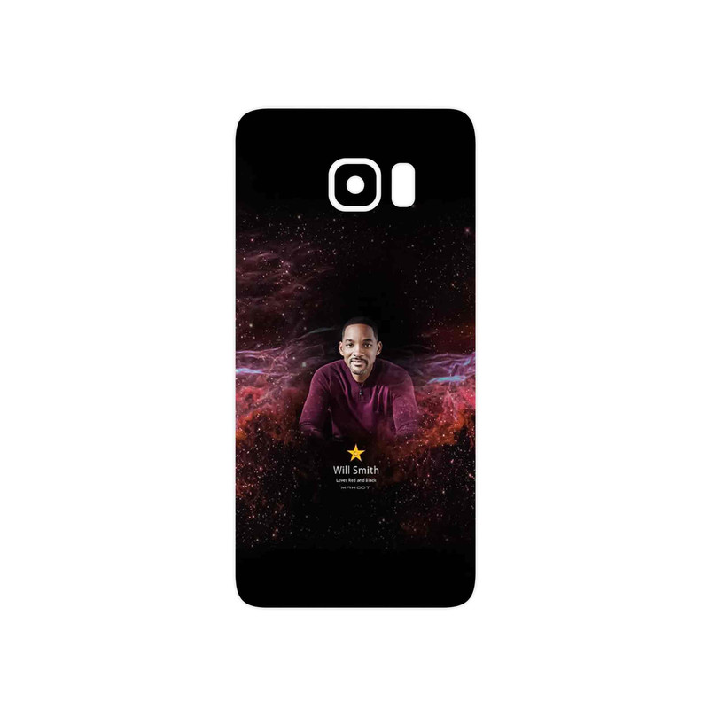برچسب پوششی ماهوت مدل Will Smith مناسب برای گوشی موبایل سامسونگ Galaxy S6 Edge