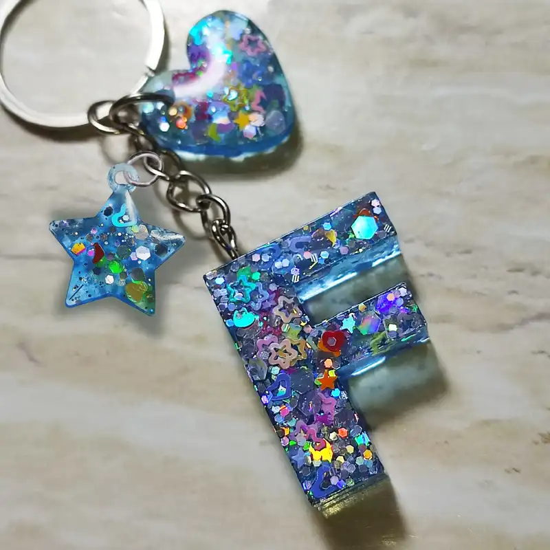 جاکلیدی رزینی مدل حرف اف F