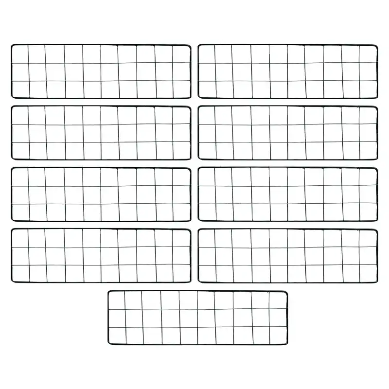 قفسه فلزی مدل مشبک بسته 9 عددی