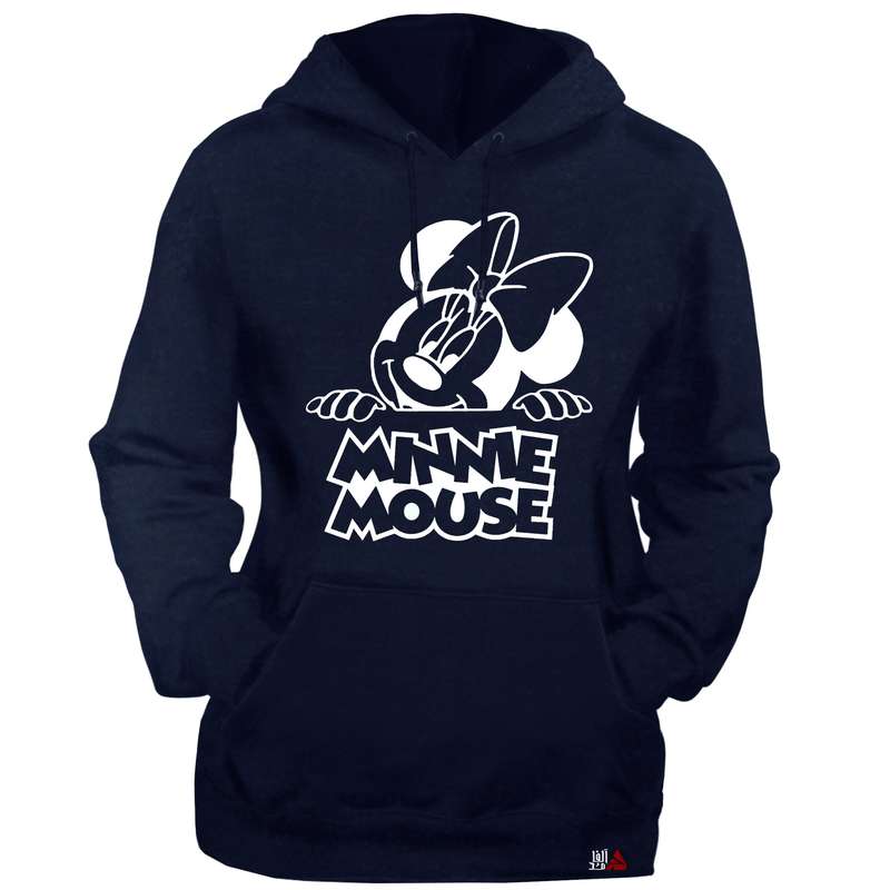 هودی زنانه مدل  مینی موس کد T03 رنگ سرمه ای