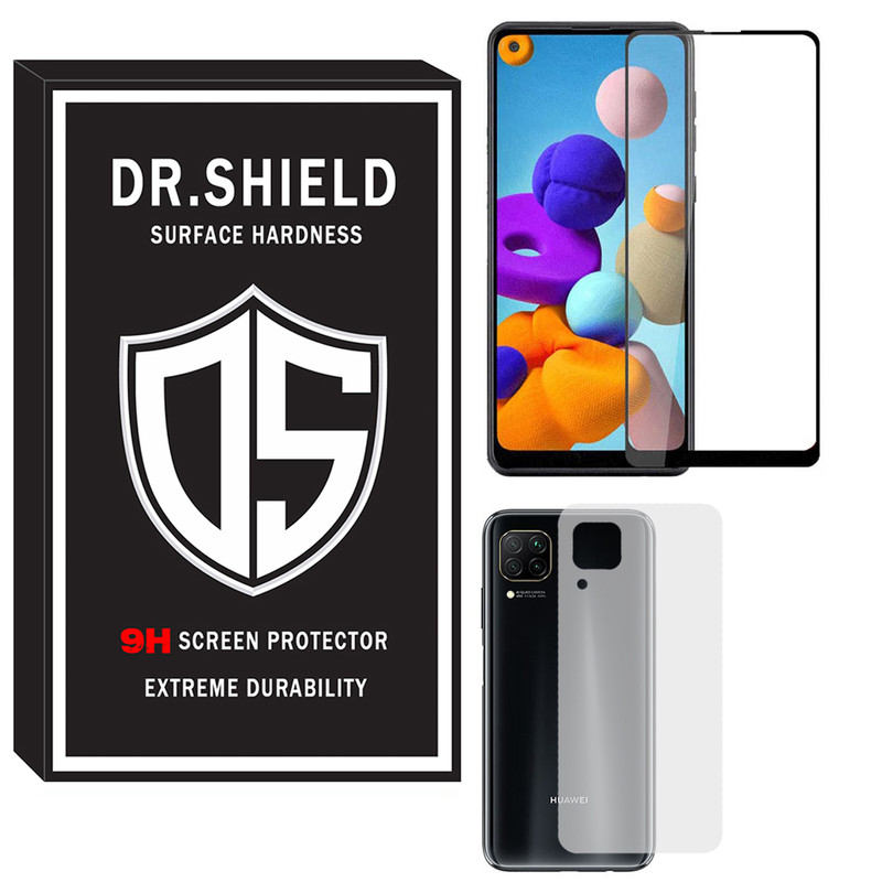 	 محافظ صفحه نمایش دکتر شیلد مدل TFPDR-06 مناسب برای گوشی موبایل هوآوی Nova 7i به همراه محافظ پشت گوشی