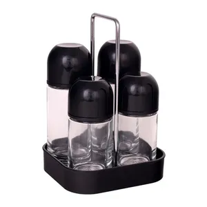 جای ادویه 4 پارچه پرنس  کد 400