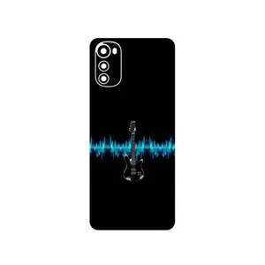 MAHOOT Electric Guitar Cover Sticker for Motorola Moto E32s
