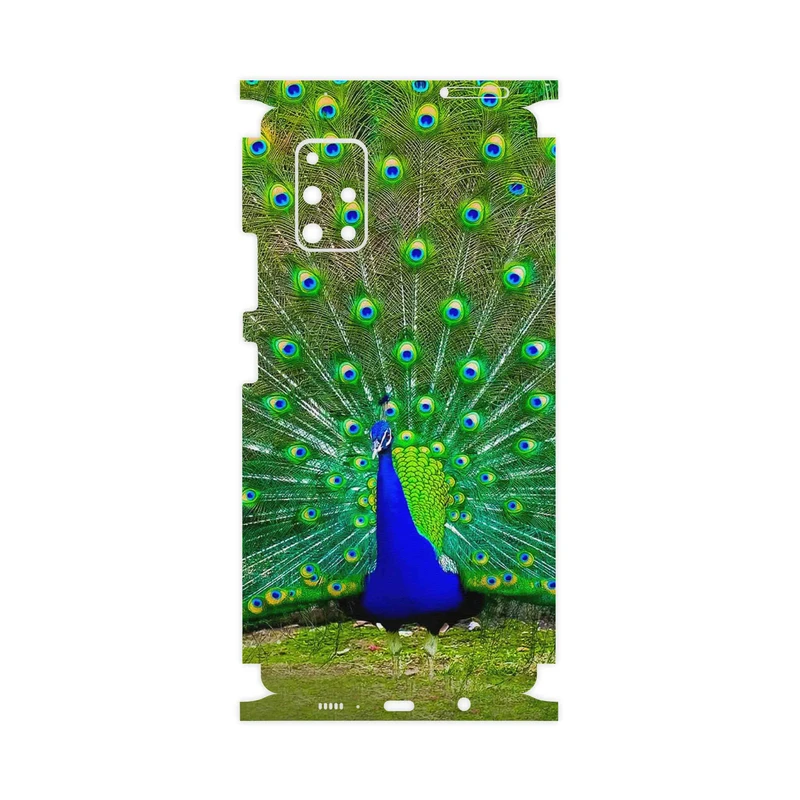 برچسب پوششی ماهوت مدل Peacock-FullSkin مناسب برای گوشی موبایل سامسونگ Galaxy A71 5G