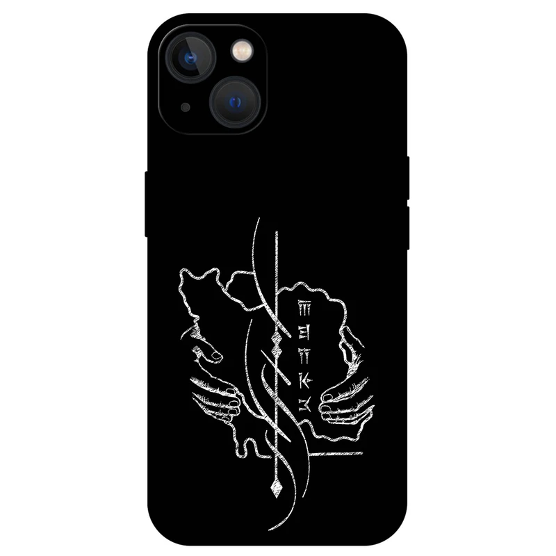 کاور مگافون طرح سرزمین مادری مدل 1627 مناسب برای گوشی موبایل اپل iPhone 13