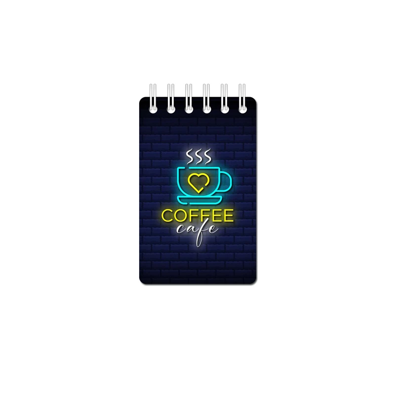 دفترچه یادداشت 50 برگ مدل کافی کد 528