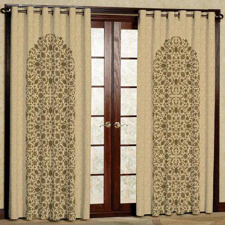 پرده پانچی مدل کد 5144 سایز 280x140 سانتی متر