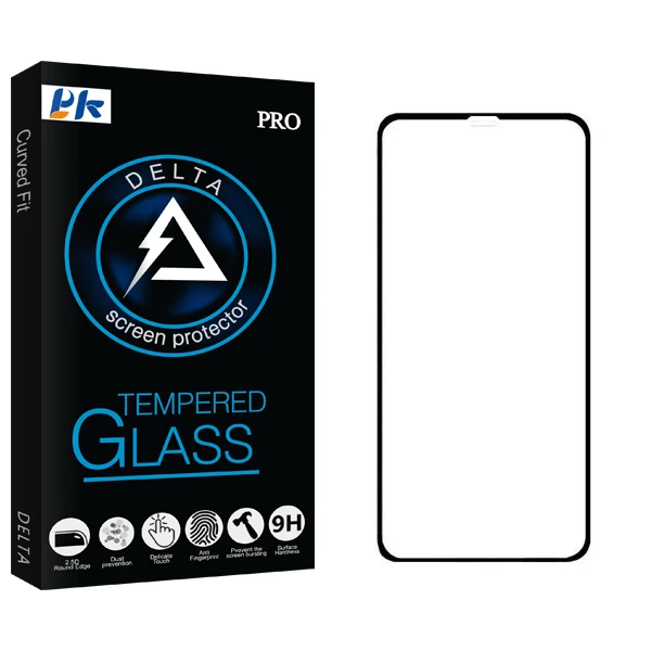 محافظ صفحه نمایش سرامیکی پی کی مدل Delta مناسب برای گوشی موبایل اپل iPhone 11 Pro Max / XS Max