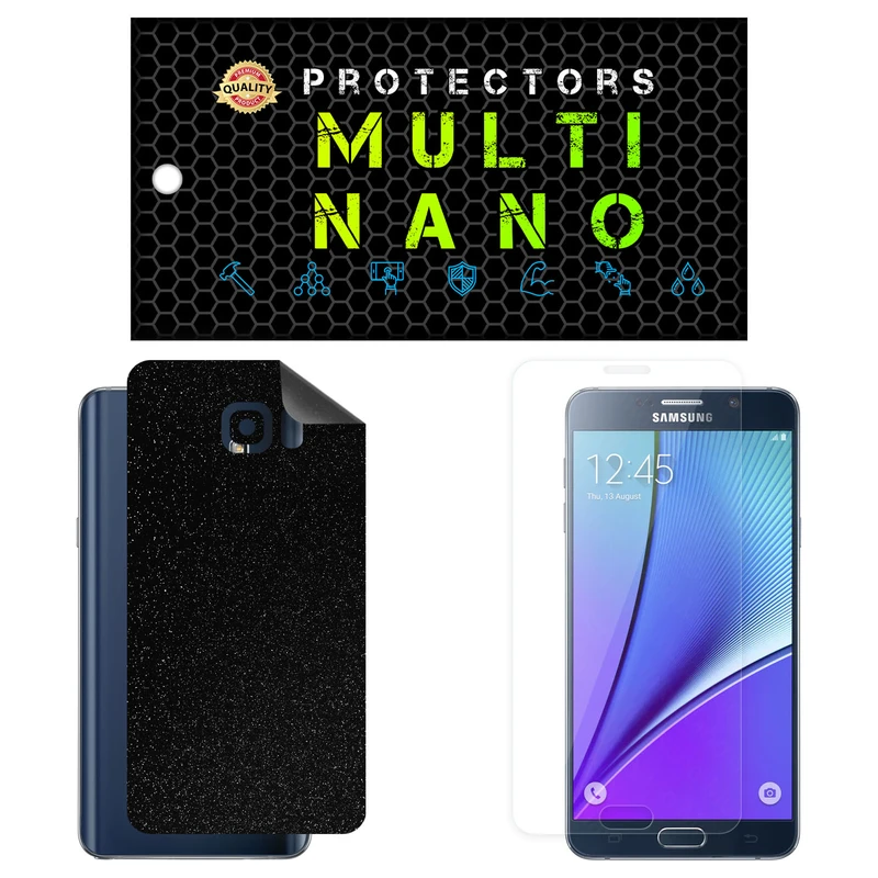 محافظ صفحه نمایش مولتی نانو مدل X-SFG مناسب برای گوشی موبایل سامسونگ Galaxy Note 5 به همراه برچسب پوششی