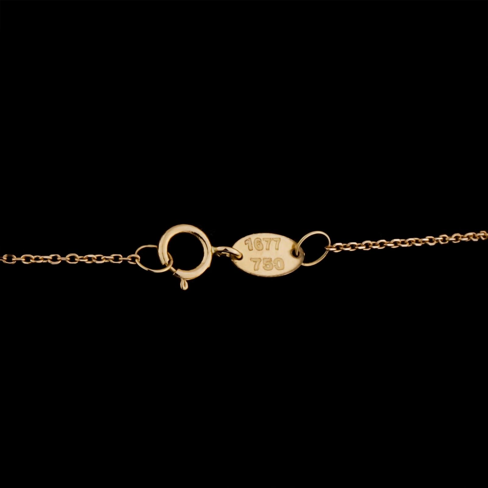گردنبند طلا 18 عیار زنانه روبی آرت گالری مدل 44489 -  - 4