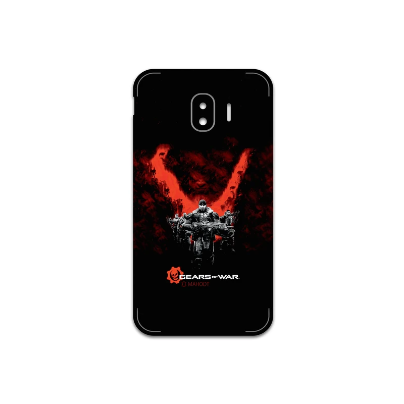 برچسب پوششی ماهوت مدل GEARS-OF-WAR-Game مناسب برای گوشی موبایل سامسونگ Galaxy J2 Pro 2018