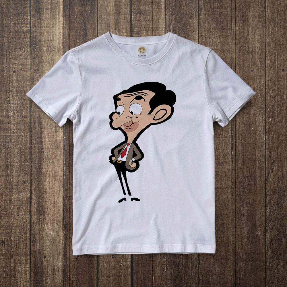 تی شرت آستین کوتاه مردانه هومرو مدل TW398 طرح مستر بین -  - 5