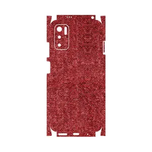 MAHOOT Fabric Texture 4-FullSkin Cover Sticker for Xiaomi Poco M3 Pro 5G