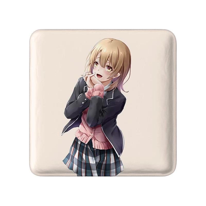 مگنت خندالو طرح ایروها انیمه جوانی کمدی رومانتیک من مدل مربعی کد 32529