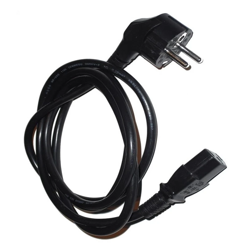 کابل برق سه پین منبع تغذیه کامپیوتر مدل Power طول 2 متر