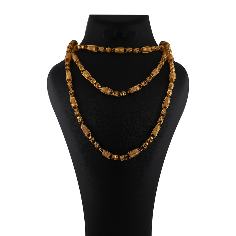 زنجیر طلا 18 عیار گوی گالری مدل G308