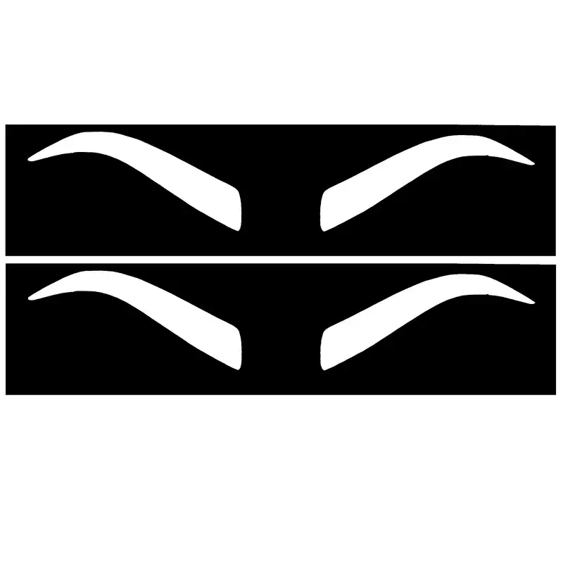 شابلون ابرو کد 126 مجموعه 2 عددی