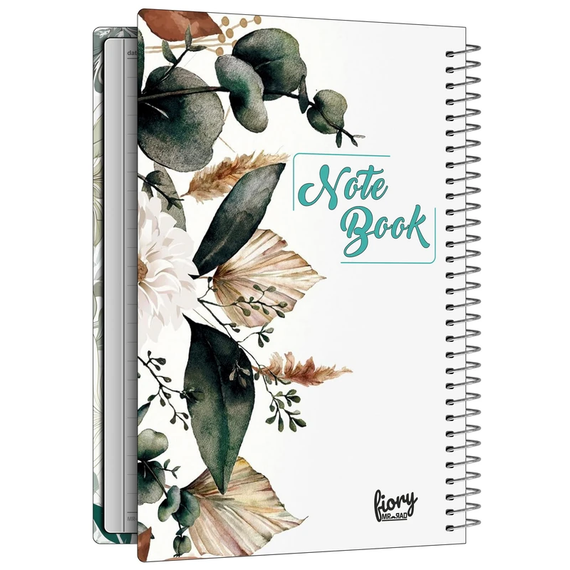   دفتر مشق 50 برگ مستر راد طرح گلبرگ پاییز کد fiory 2721