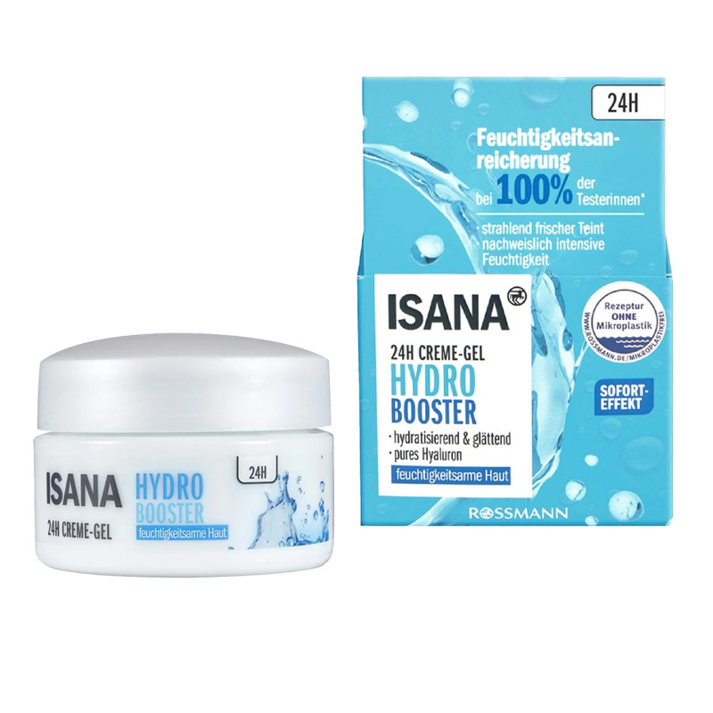 کرم ضد چروک ایسانا مدل 24h Hydro Booster حجم 50 میلی لیتر