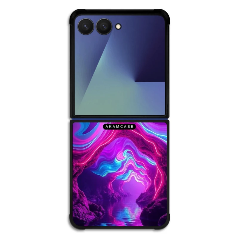 کاور آکام مدل AMC-WSGZFLIP7-NEON-14 مناسب برای گوشی موبایل سامسونگ Galaxy Z Flip 7