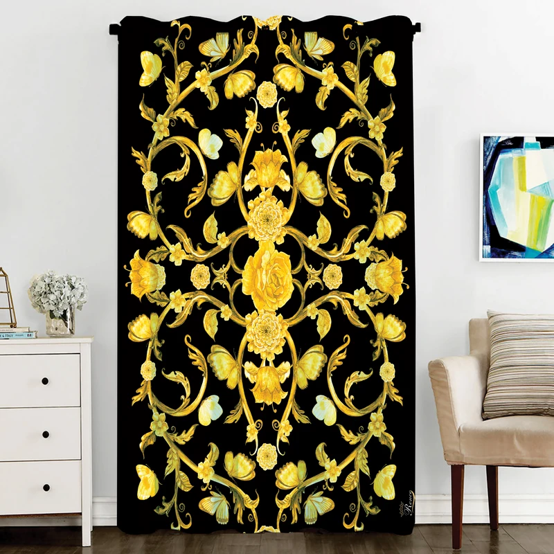 پرده مدل C3-50156 سایز 290x140 سانتی متر