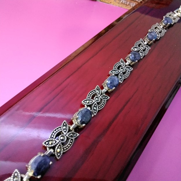 دستبند نقره زنانه مدل کبود glsr-1722