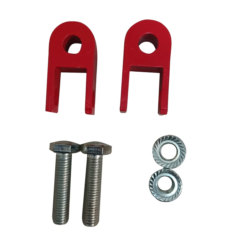 اسپیسر ارتفاع دهنده کمک موتورسیکلت موتوایزی مدل MED_RD مجموعه 6 عددی