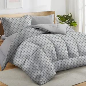 سرویس روتختی دو نفره 8 تکه نوپه هوم مدل ساتین ژاکارد  طرح پیر دوپل